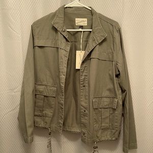 NWT universal threads green utility jacket